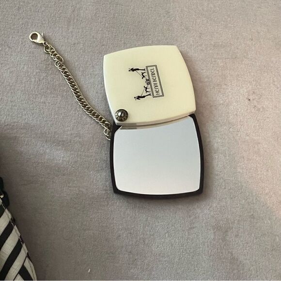 Henri Bendel Centennial Stripe Shoulder Bag with Compact Mirror - Picture 10 of 10